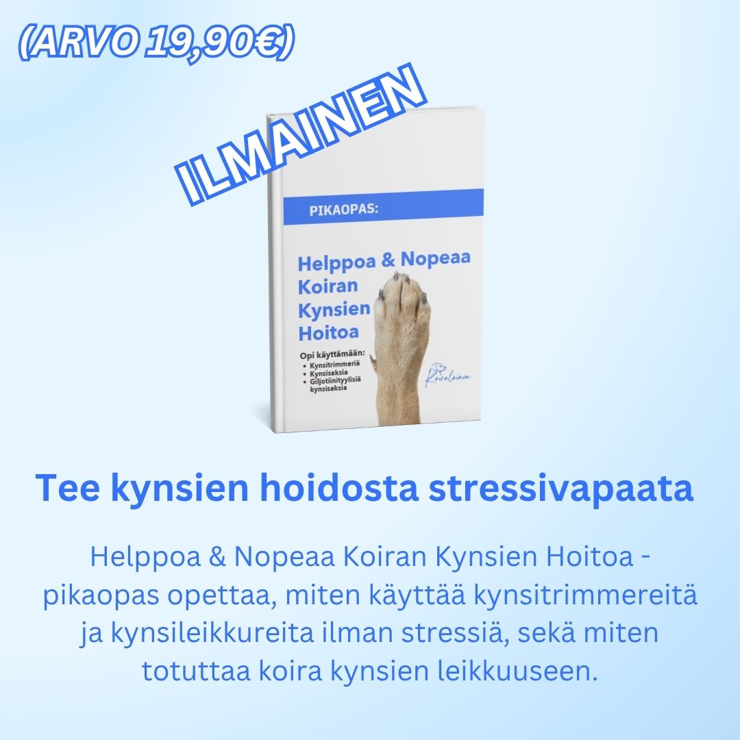 Kynsikamu Pro 2.0™ - Trimmaa koirasi kynnet helposti ja nopeasti, kotonasi