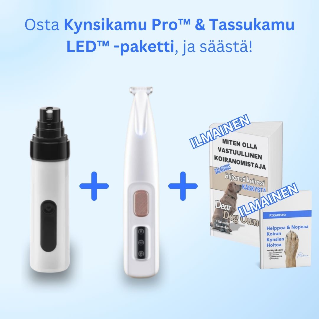 Kynsikamu Pro 2.0™ - Trimmaa koirasi kynnet helposti ja nopeasti, kotonasi
