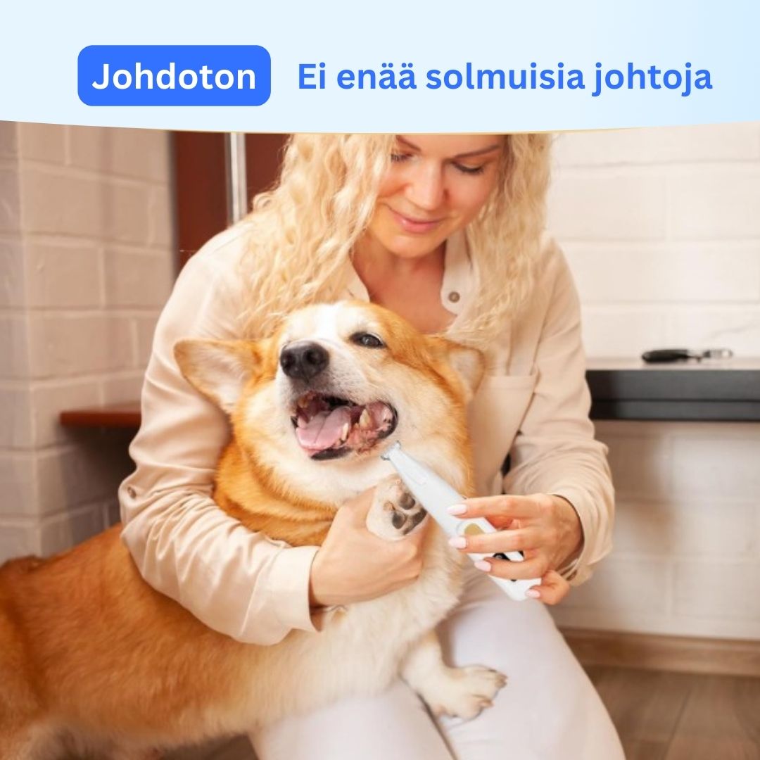 Kynsikamu Pro 2.0™ - Trimmaa koirasi kynnet helposti ja nopeasti, kotonasi