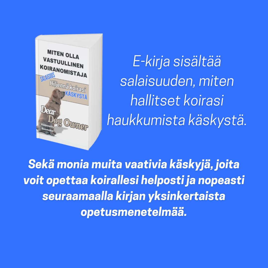 Dear Dog Owner, E-kirja
