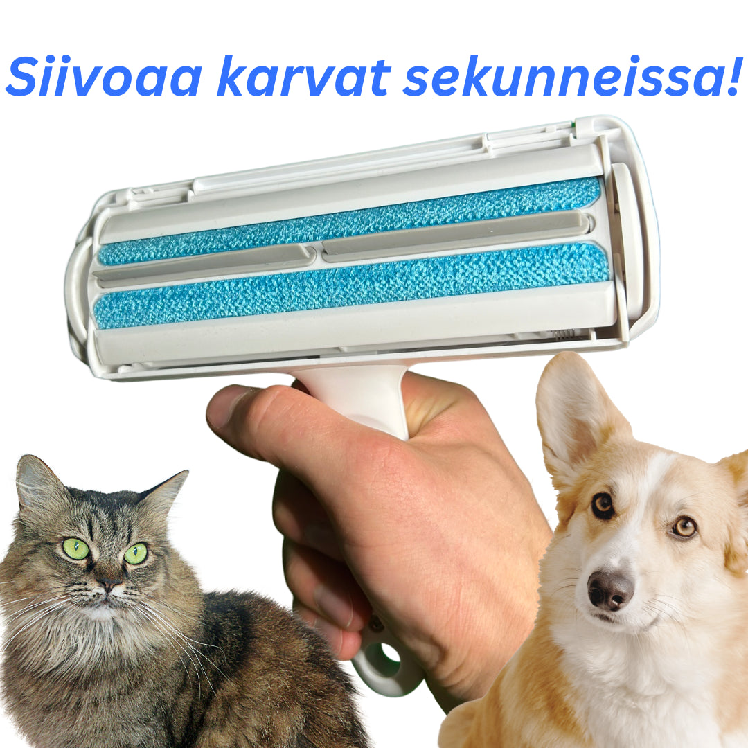 RollaFur PLUS™ Tehokas ja itsepuhdistuva karvanpoistaja