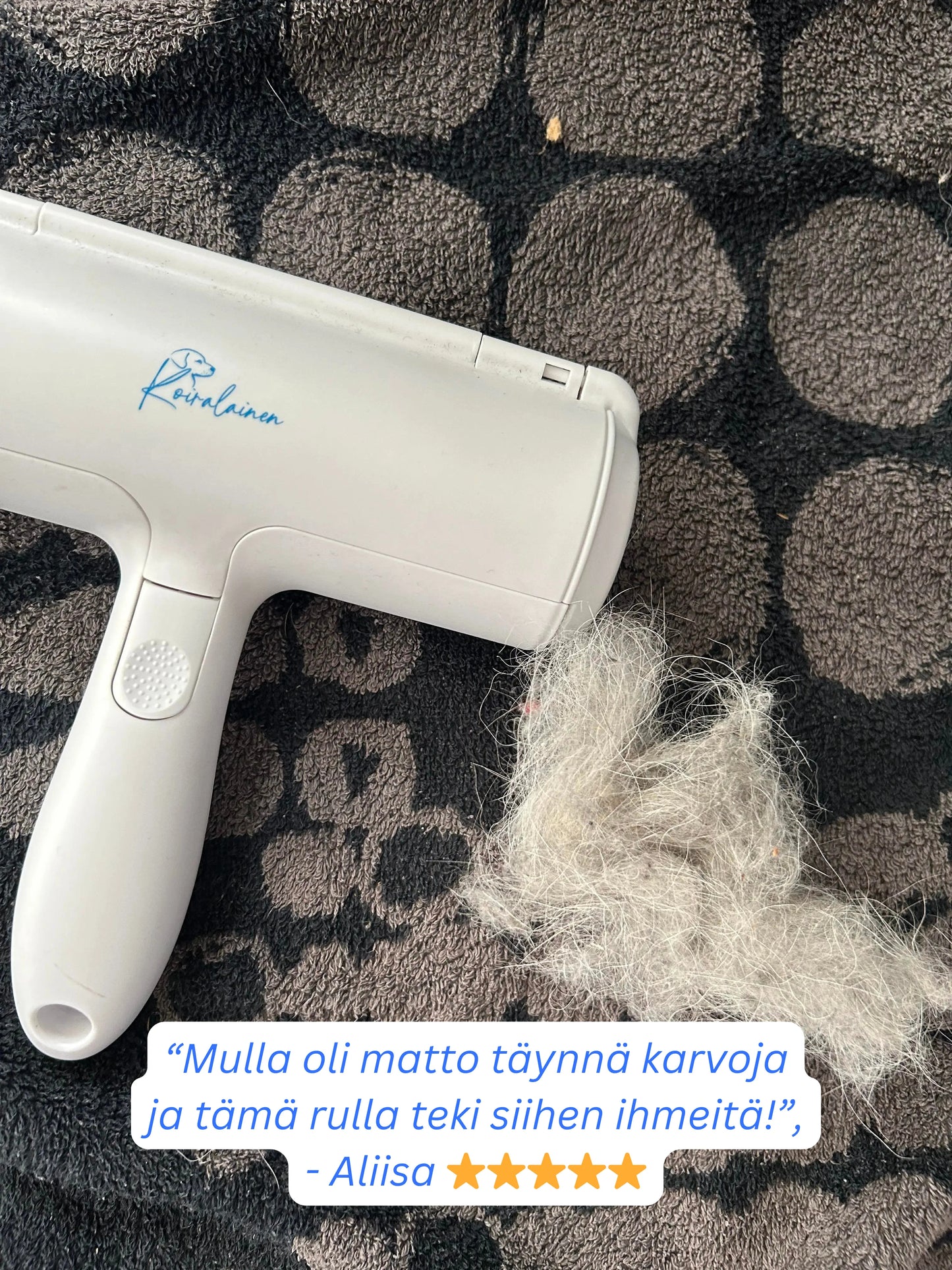 RollaFur PLUS™ Tehokas ja itsepuhdistuva karvanpoistaja