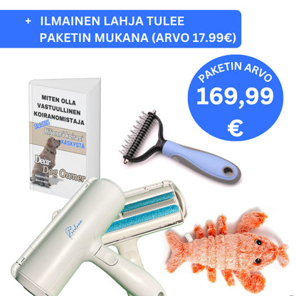 KOIRALAISEN HALLOWEEN PAKETTI - RollaFur PLUS™ +4 TUOTETTA